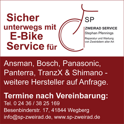 Anzeige SP Zweirad Anzeige SP Zweirad